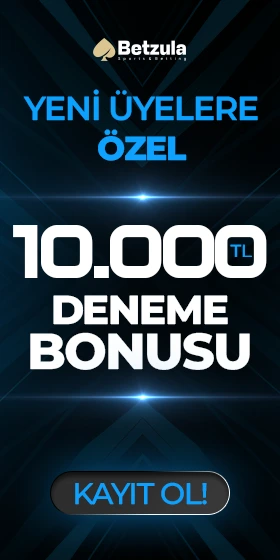 Betzula 10.000 TL Deneme Bonusu